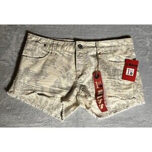 4 For $20 1st Kiss Juniors Size 11 Animal Print Shortie Shorts MSRP $34